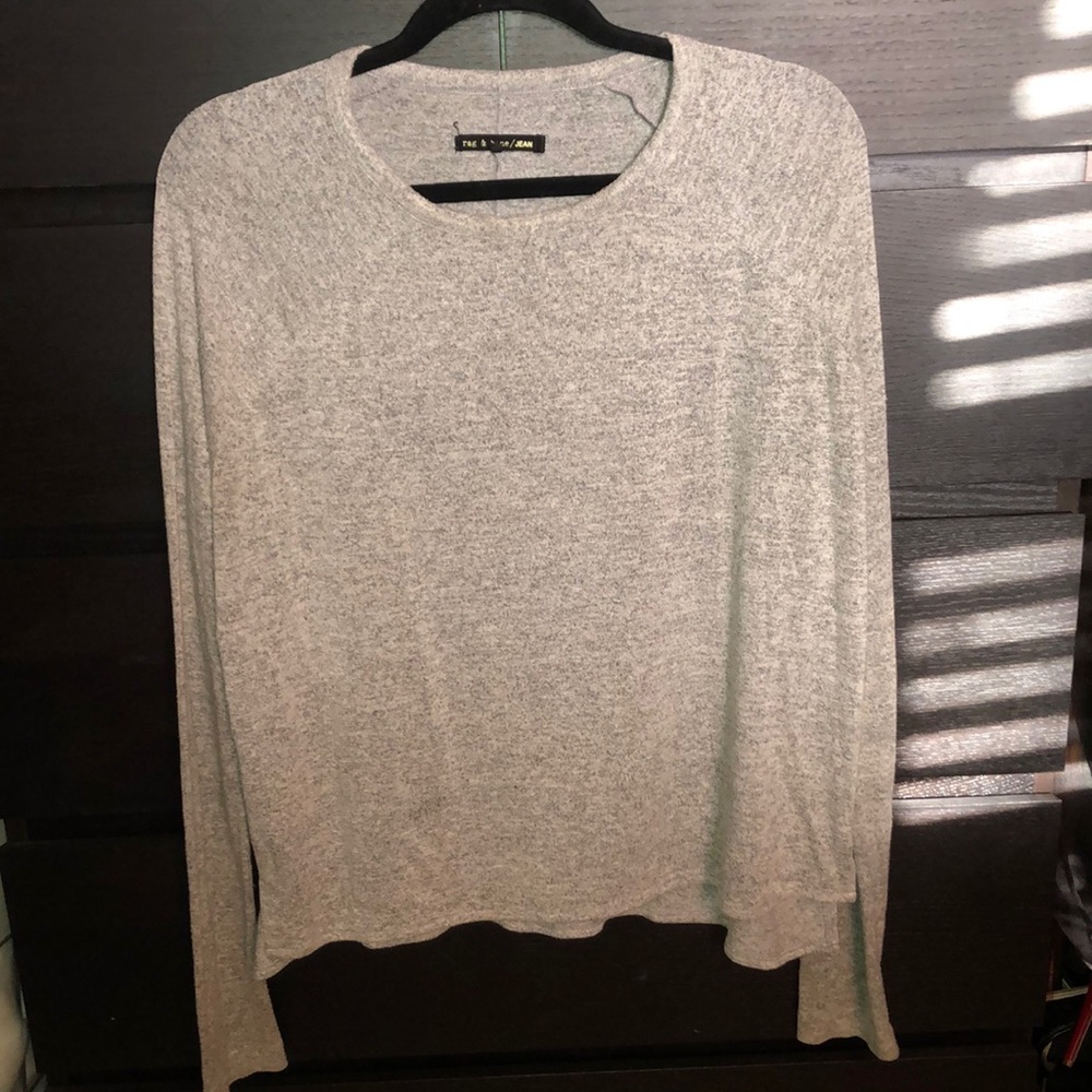 Rag & Bone Scoop Neck Pullover.
